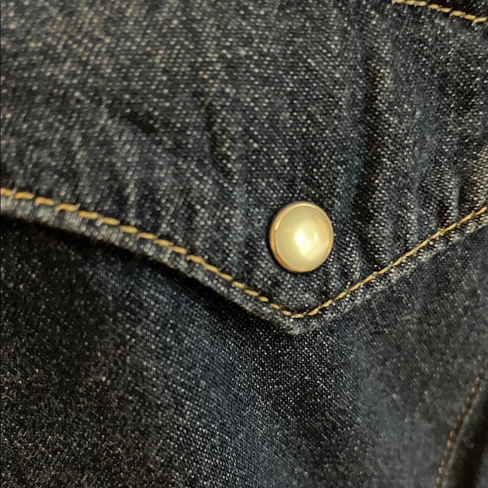 Levi's Navy Button Down Shirt - image 4